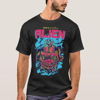 Camiseta Visitante cósmico: El diseño alienígena