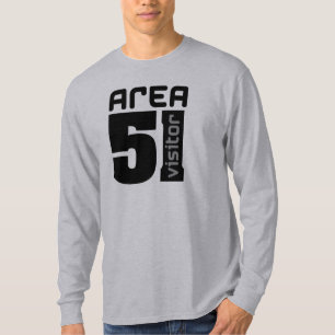 Camiseta Visitante del extranjero del área 51