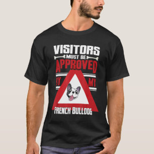 Camiseta Visitante francés de advertencia de Bulldog