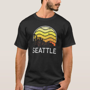 Camiseta Visitantes de Retro Washington Seattle