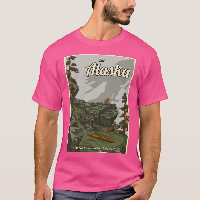 Camiseta Visitar Alaska (Anverso)