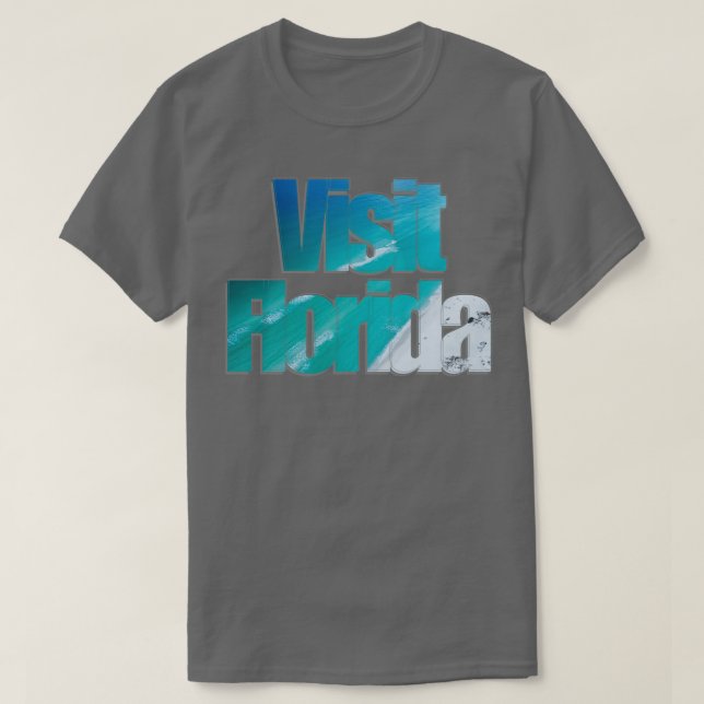 Camiseta Visitar Florida (Diseño del anverso)