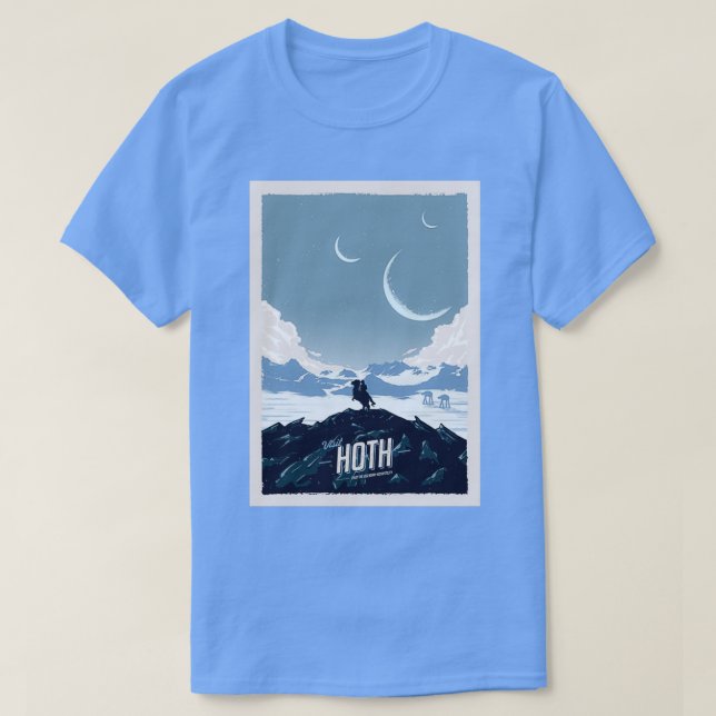 Camiseta Visitar Hoth (Diseño del anverso)