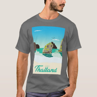 Camiseta Visitar la playa tailandesa