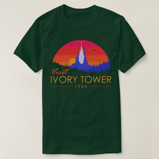 Camiseta Visitar la Torre de Marfil (Diseño del anverso)
