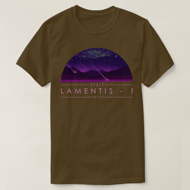 Camiseta Visitar Lamentis (Diseño del anverso)