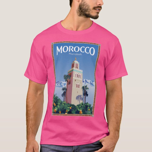 Camiseta Visitar Marrakesh (Anverso)