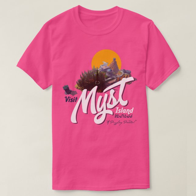 Camiseta Visitar Myst (Diseño del anverso)