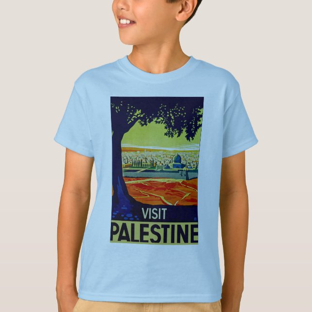 Camiseta Visitar Palestina (Anverso)