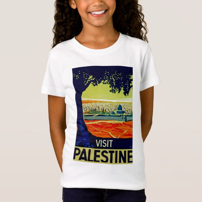 Camiseta Visitar Palestina (Anverso)