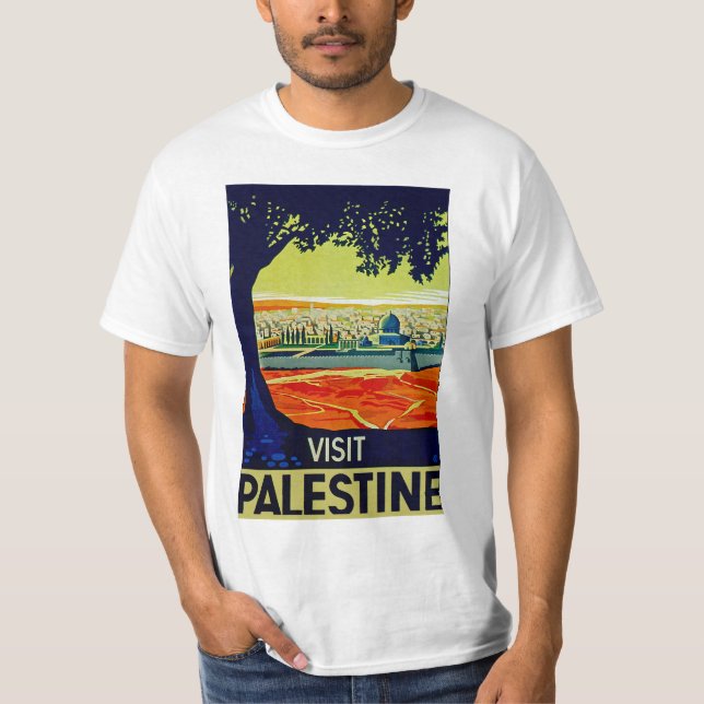 Camiseta Visitar Palestina (Anverso)
