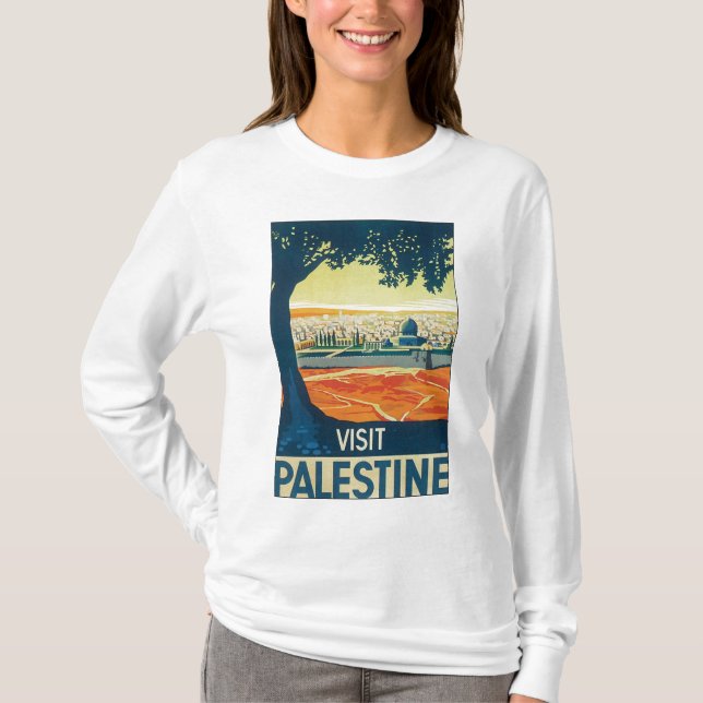 Camiseta Visitar Palestina (Anverso)