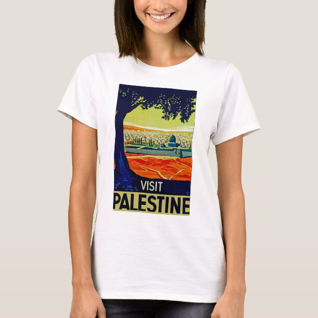 Camiseta Visitar Palestina (Anverso)