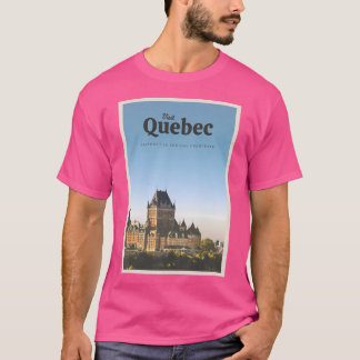 Camiseta Visitar Quebec