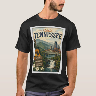 Camiseta Visitar Tennessee Travel Vintage