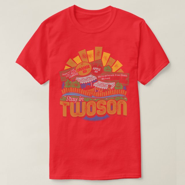 Camiseta Visitar Twoson (Diseño del anverso)