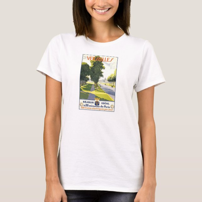 Camiseta Visitar Versailles (Anverso)