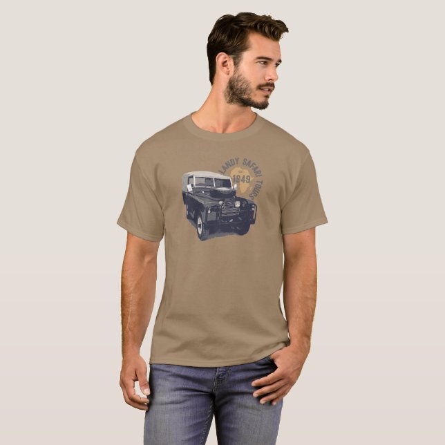 Camiseta Visitas al Safari Landy (Anverso completo)