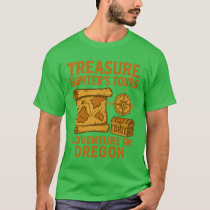 CAMISETA VISITAS DE LA CAZA DE TESORO DE CHESTER COPPERPOT