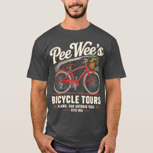Camiseta Visitas en bicicleta de Pee Wee