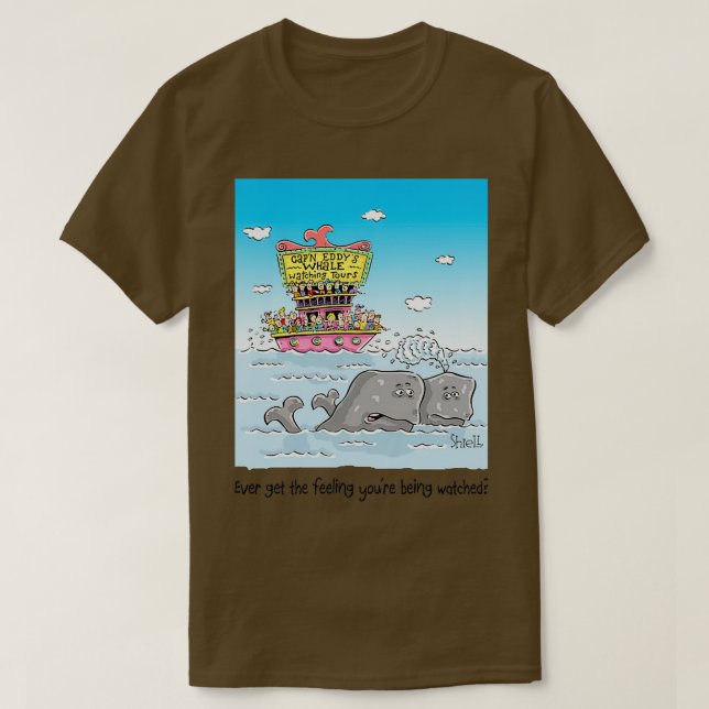 Camiseta Visitas guiadas por Whale Waters (Diseño del anverso)