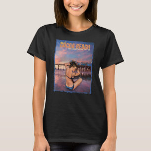 Camiseta Visite Cocoa Beach Florida La Capital Del E