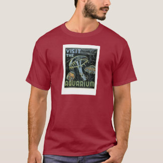 Camiseta Visite el acuario - el poster de WPA -
