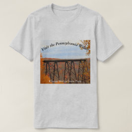 Camiseta Visite el pintoresco puente Kinzua Souvenir de PA 