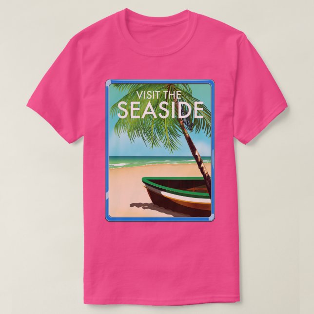Camiseta Visite la costa (Diseño del anverso)