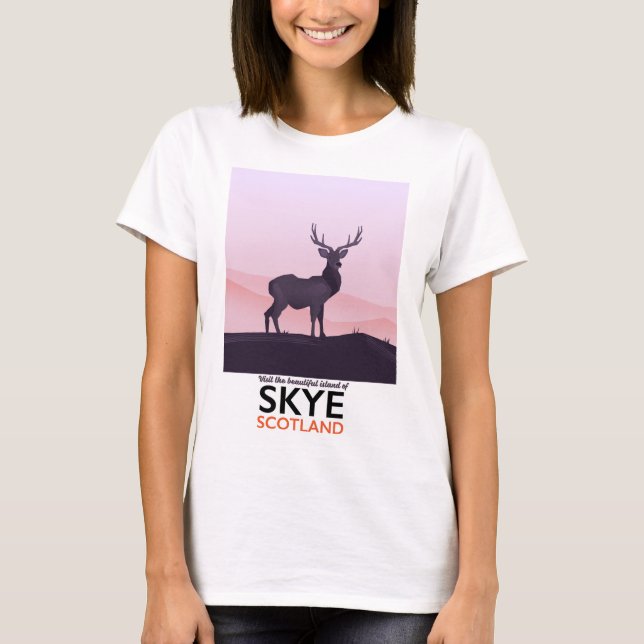 Camiseta Visite la hermosa isla de Skye (Anverso)