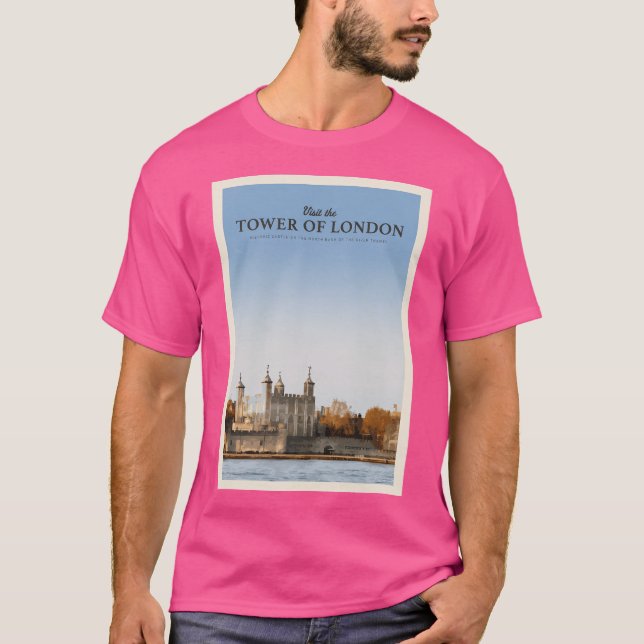 Camiseta Visite La Torre De Londres (Anverso)