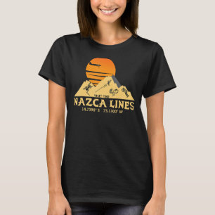 Camiseta Visite las líneas de Nasca en el sur de las coorde