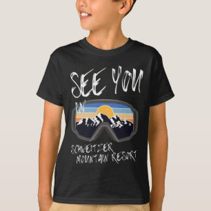 Camiseta Visite Schweitzer Mountain Resort Senderismo Vacat