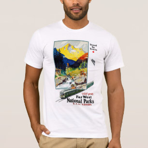 Camiseta Visite sus parques nacionales del extremo oeste