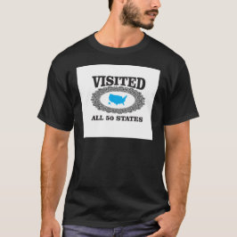Camiseta visitó los 50 estados