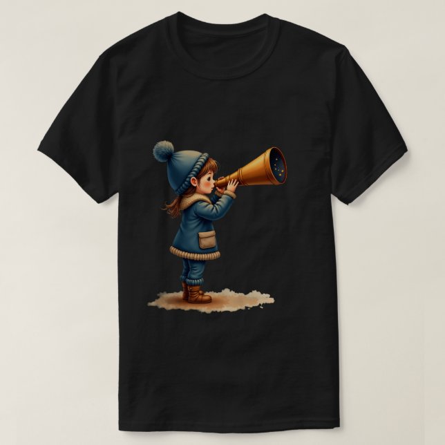 Camiseta Vislumbre de estrellas (Diseño del anverso)
