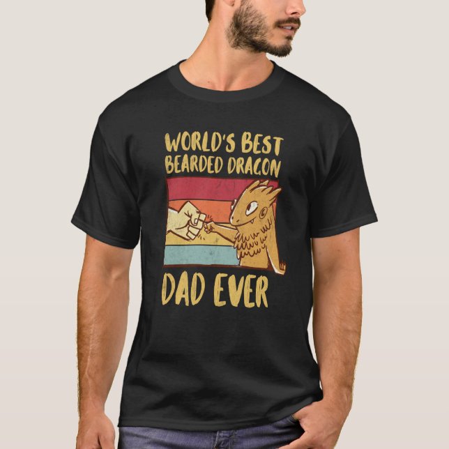 Camiseta Víspera de Papá Dragón con las mejores barbas del  (Anverso)