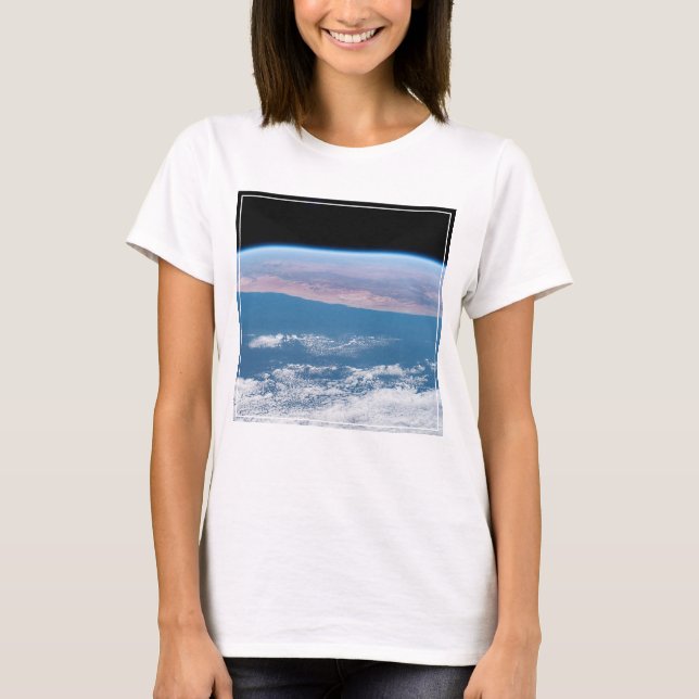 Camiseta Vista A Través De La Costa Suroeste De África. (Anverso)