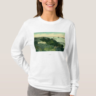 Camiseta Vista aérea de Antioch y del río San Joaquin