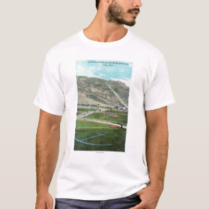 Camiseta Vista aérea de Columbia GardensButte, TA