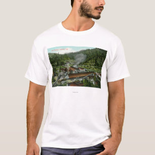 Camiseta Vista aérea de la caja FactoryLamoine, CA