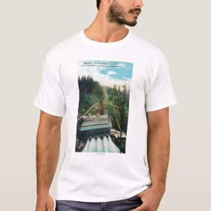 Camiseta Vista aérea de la central eléctrica del electró