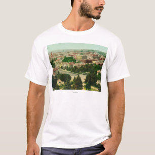 Camiseta Vista aérea de la ciudad