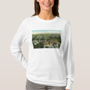 Camiseta Vista aérea de la ciudad, del parque de bomberos 