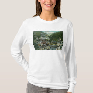 Camiseta Vista aérea de la ciudad y del MountainsBurke,