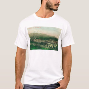 Camiseta Vista aérea de la estación de la mala hierba en la