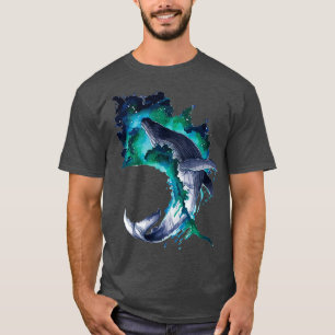 Camiseta Vista aérea de la ola del océano Baleen