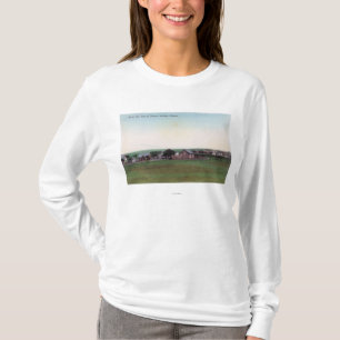 Camiseta Vista aérea de las primaveras de TownSharon, KS