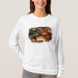 Camiseta Vista aérea de Las Vegas desde una gota