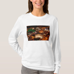 Camiseta Vista aérea de Las Vegas desde una gota